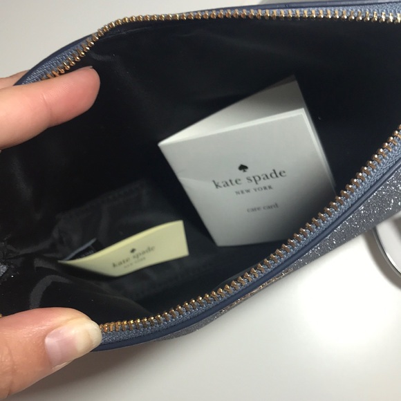 Kate spade bag. Sparkly blue - Picture 4 of 4
